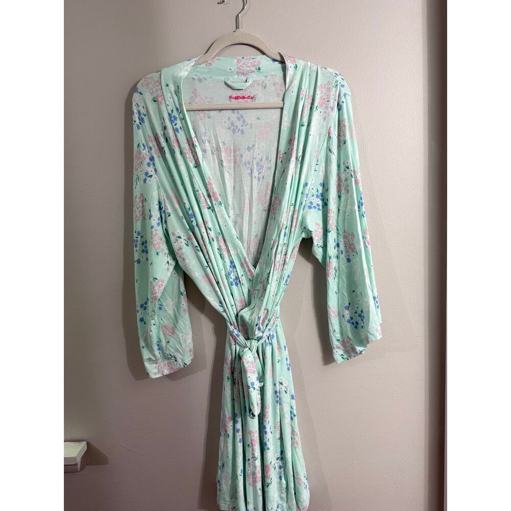Ruffle Butts Bamboo Robe - Picture 3 of 6